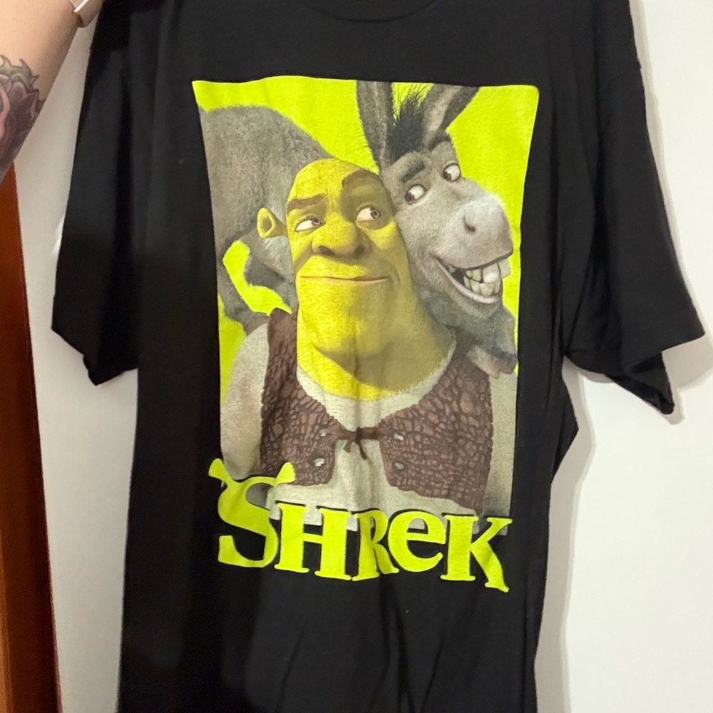 Shrek Graphic T-Shirt - Black